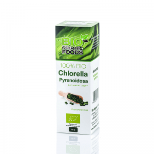 Bio Chlorella Pyrenoidosa 100%  80g  Bio Organic Foods
