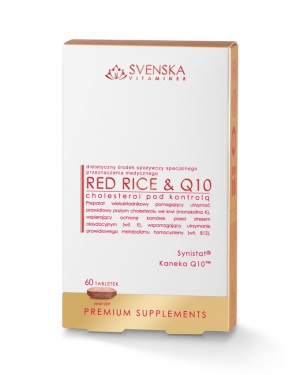 Red Rice & Q10 90 tabletek  Svenska Vitaminer