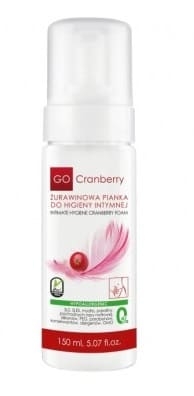 Żurawinowa Pianka do higieny intymnej GoCranberry 150 ml Nova Kosmetyki