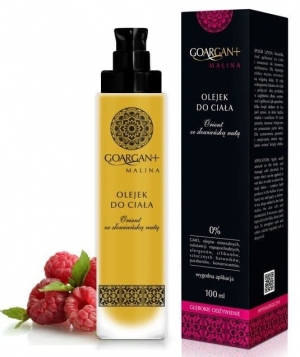 Głęboko Odżywiający Olejek do Ciała GoArgan+ MALINA - 100ml Nova Kosmetyki 
