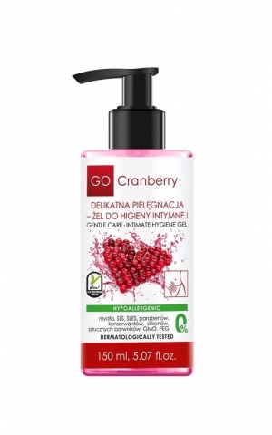 Żel do Higieny Intymnej GoCranberry 150ml Nova Kosmetyki 