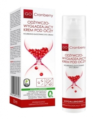 Krem Pod Oczy GoCranberry 30 ml Odżywczo Wygładzający  Nova Kosmetyki