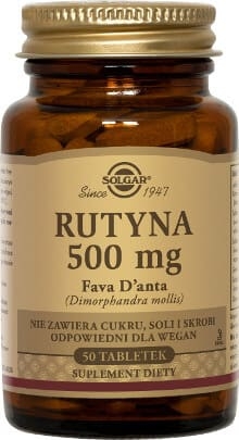 Rutyna 500 mg SOLGAR