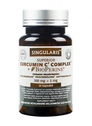 Curcumin C3 Complex® + Bioperine® 30 kaps