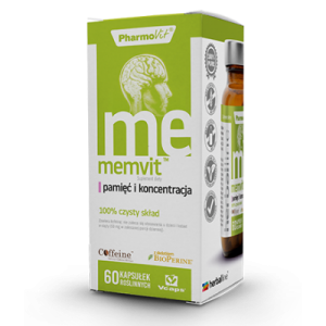   Herballine Memvit™ pamięć i koncentracja 60 kaps