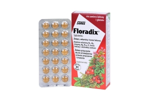 Floradix żelazo x84 tabletki Salus