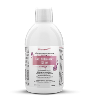Kwas hialuronowy 120 mg  - Pharmovit 500ml