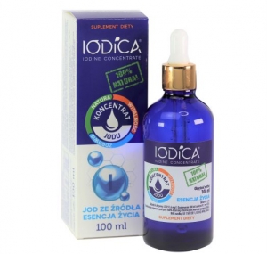 Iodica Naturalny koncentrat jodu w płynie bio 100ml