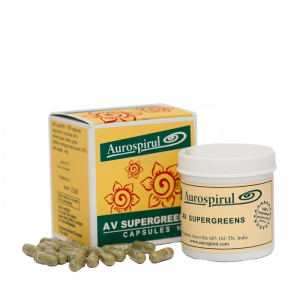 AV Supergreens – 100 kapsułek Aurospirul