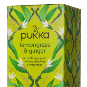 PUKKA lemongrass & ginger, 20 torebek