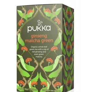 PUKKA  Ginseng Matcha Green, 20 torebek
