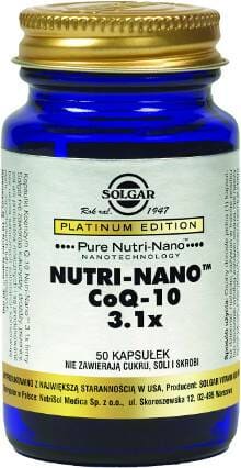 Nutri-Nano CoQ-10 -Koenzym Q10 50 kapsułek Solgar