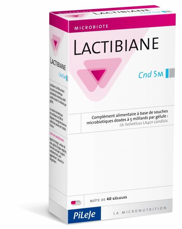 LACTIBIANE CND 5M 40 kapsułek Probiotyki