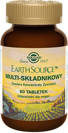 Earth Source  Multi-składnikowy 60 tabletek Solgar