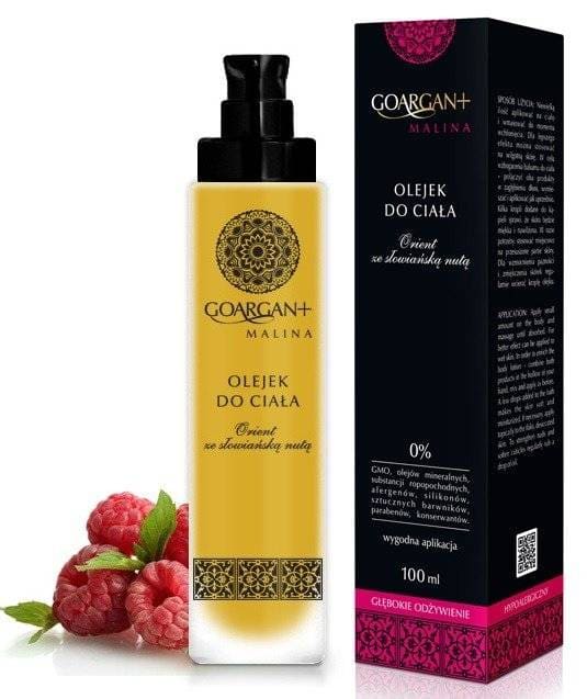 Głęboko Odżywiający Olejek do Ciała GoArgan+ MALINA - 100ml Nova Kosmetyki 