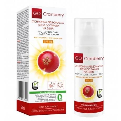  Krem do twarzy na dzień SPF 10 GoCranberry 50 ml Nova Kosmetyki 