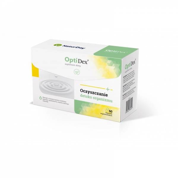 OptiDex 60kapsułek   Natur Day detox oczyszczanie odporność