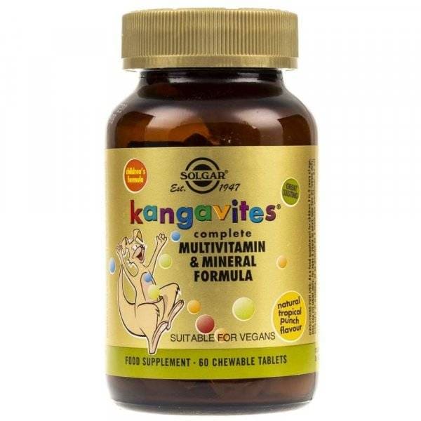 Kanguwity 60kapsułek (smak owoce tropikalne) 