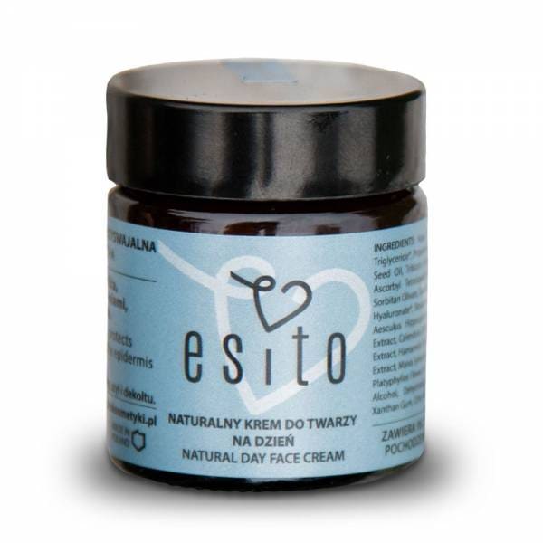 NATURALNY KREM DO TWARZY NA DZIEŃ (95,25% surowców pochodzenia naturalnego) Esito