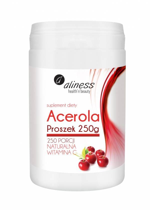 Acerola Proszek 250 g- naturalna witamina C Aliness