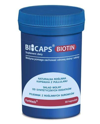 BICAPS biotin - 60 kapsułek Formeds