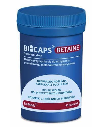 BICAPS Betaine - 60 kapsułek Formeds