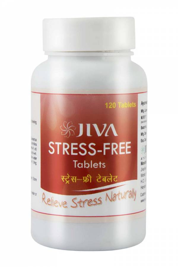Stress-Free 120tab Jiva Ayurveda