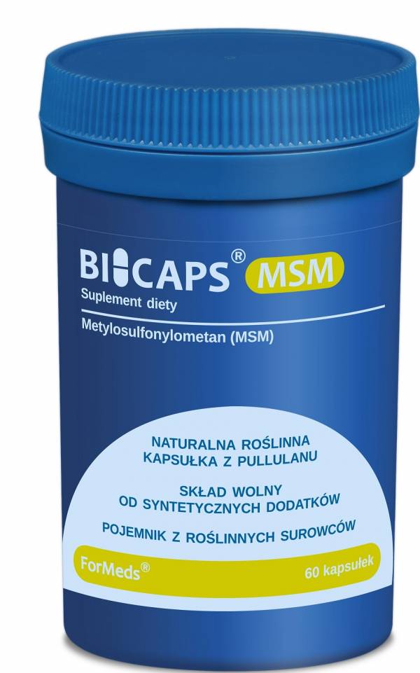 MSM Siarka Organiczna Bicaps Formeds 60 szt