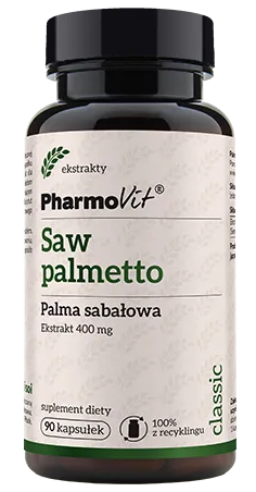 Saw palmetto Palma sabałowa 90 kapsułek
