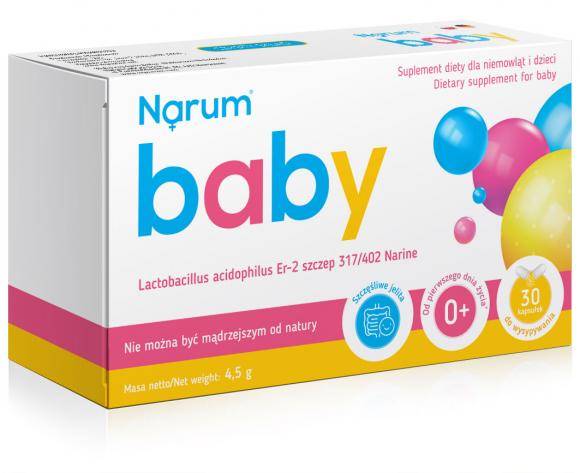 Narum Baby 150 mg | 30 kapsułek