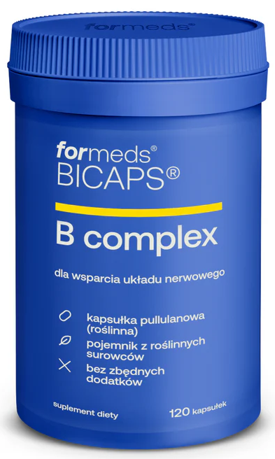 BICAPS B complex  120 kapsułek Formeds