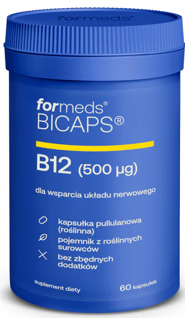 B12 Methylokobalamina Bicaps 60 kapsFormeds