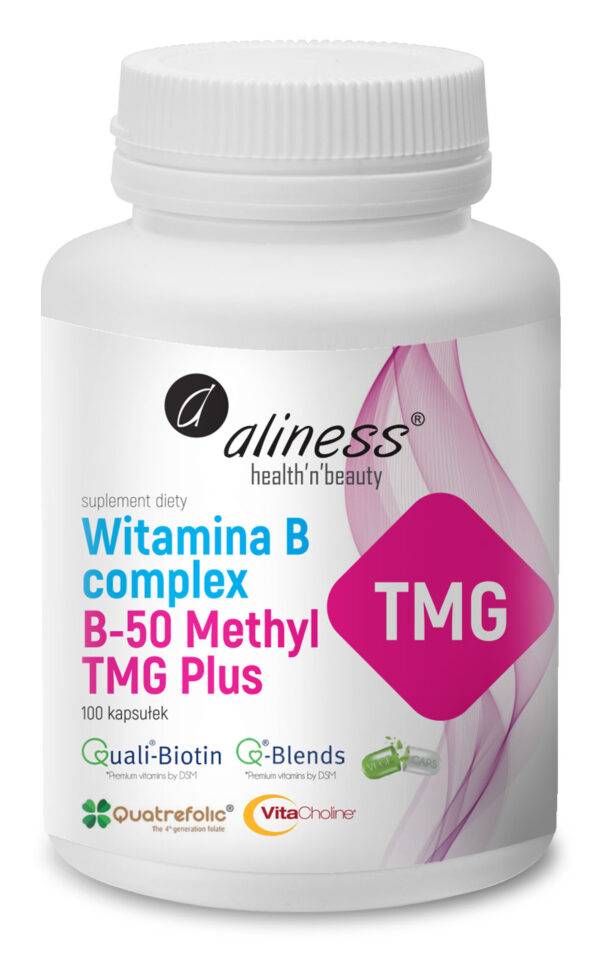 Witamina B Complex B-50 Methyl 100 kapsułek Aliness 
